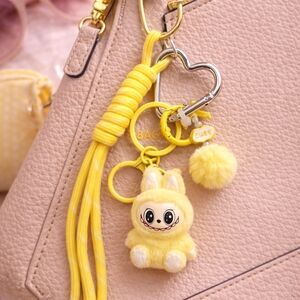 💛 Labubu-Style Bag Charm | Purse Accessory. If you know, you know 👀✨